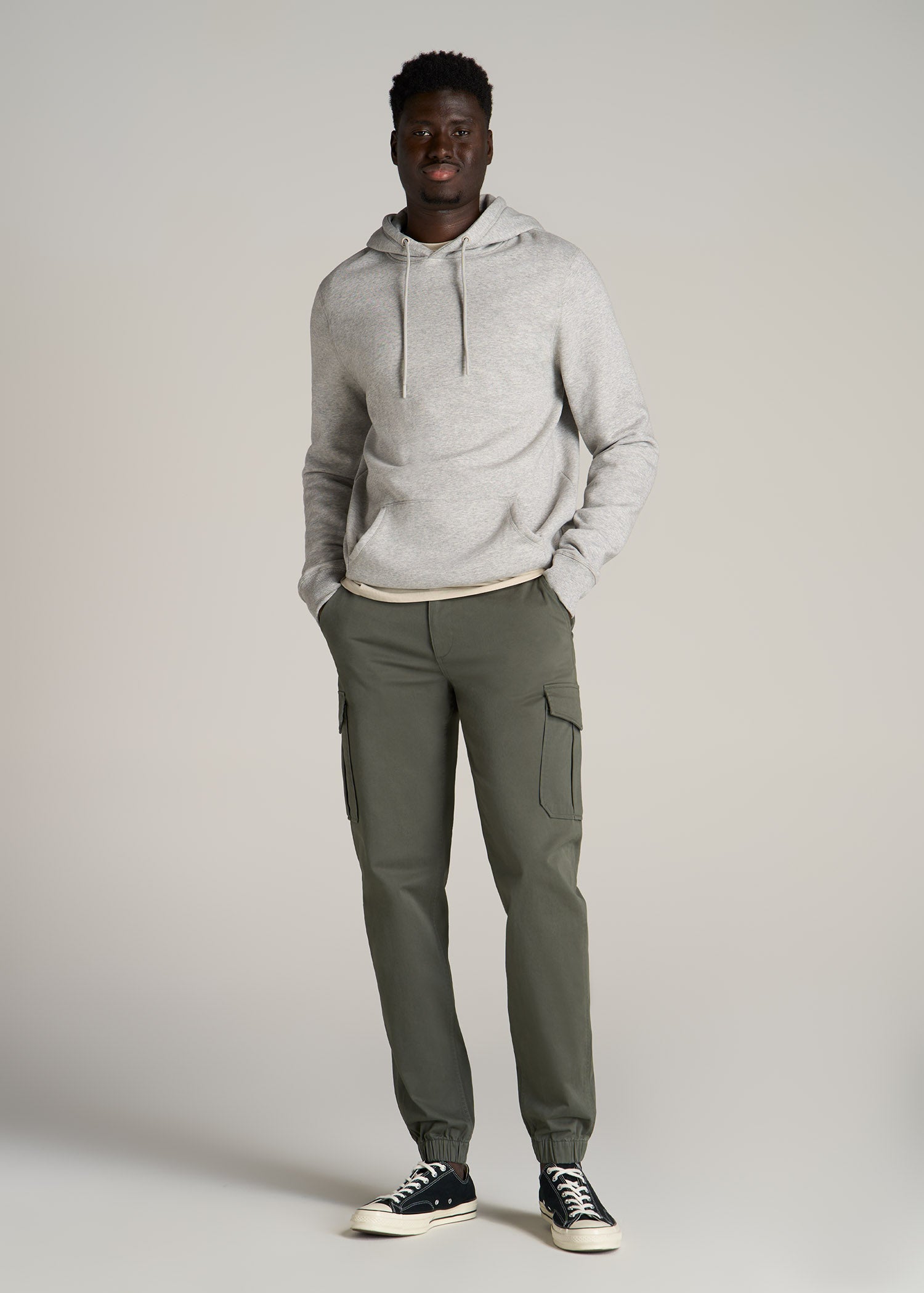Men's Plus Size Plain Color Warm Fleece Pockets Drawstring - Temu